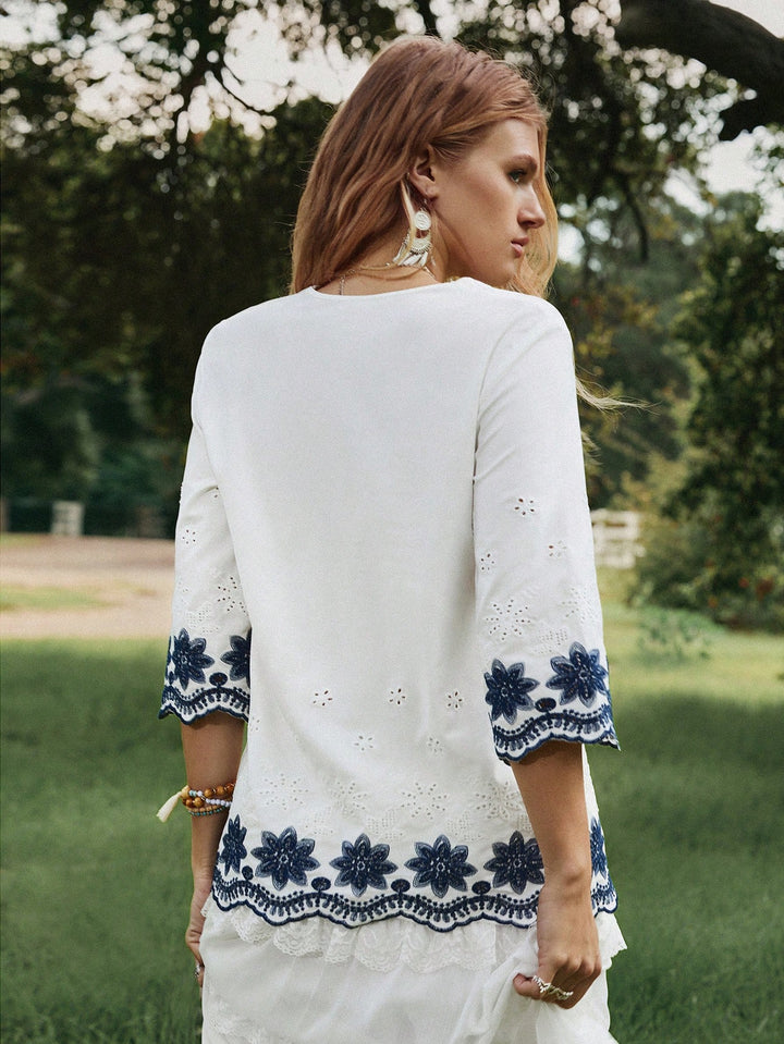 Top SHEIN, albastru