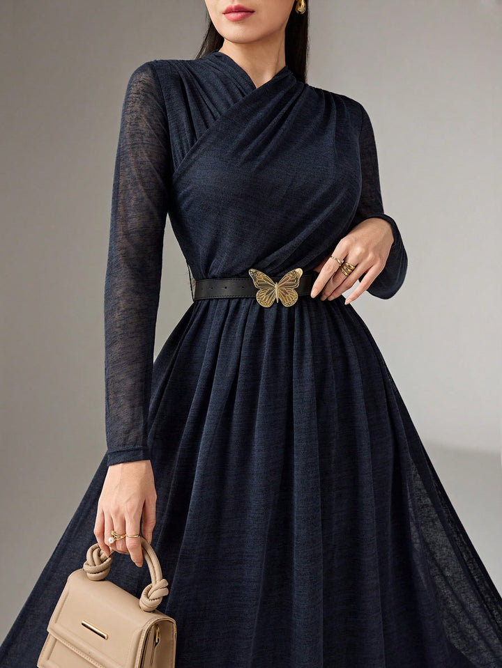 Rochie maxi SHEIN, albastru