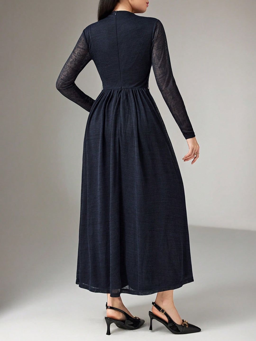 Rochie maxi SHEIN, albastru