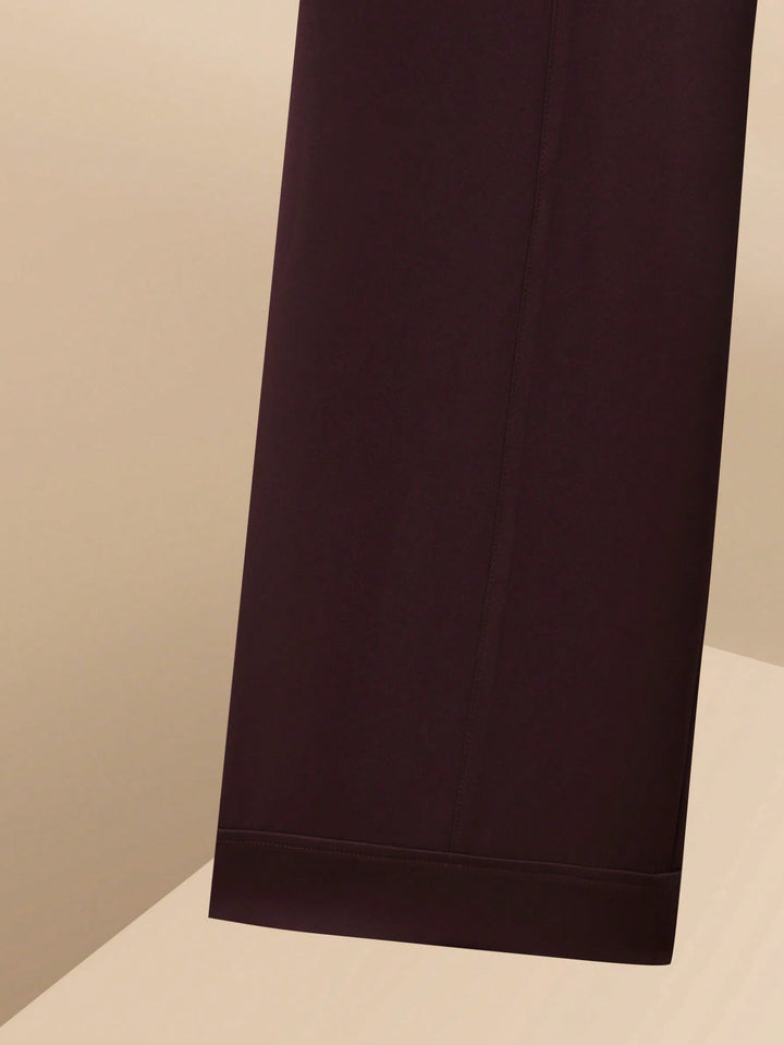 Pantaloni SHEIN, vișiniu