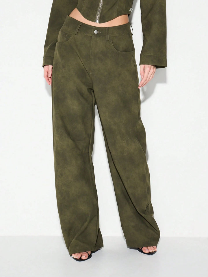 Pantaloni SHEIN, kaki