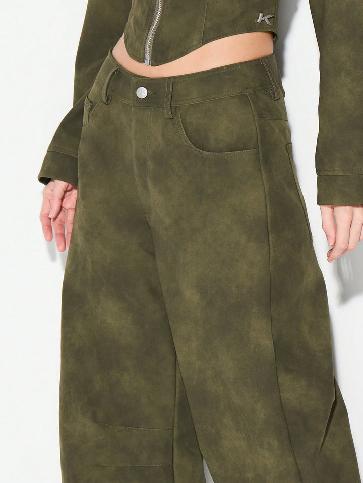 Pantaloni SHEIN, kaki