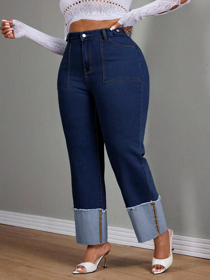 Jeans SHEIN, albastru