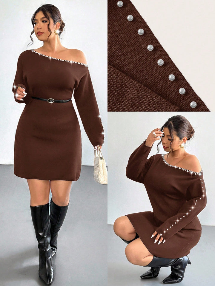 Rochie SHEIN, maro