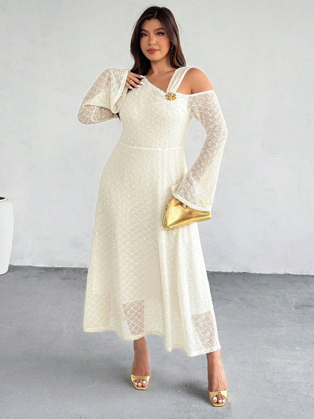 Rochie SHEIN, bej
