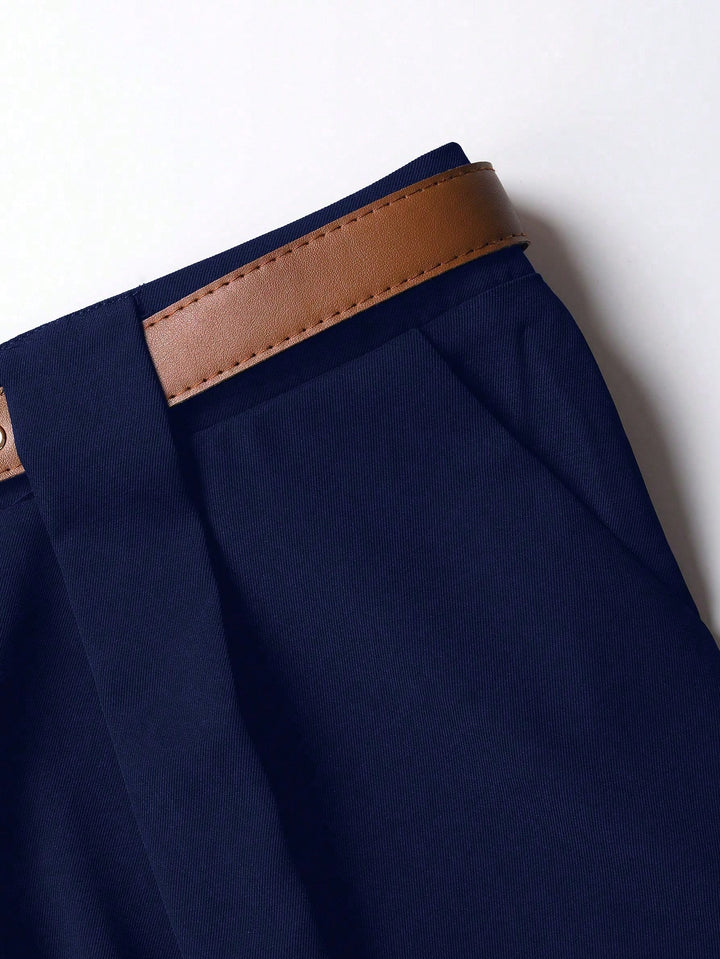 Pantaloni SHEIN, albastru