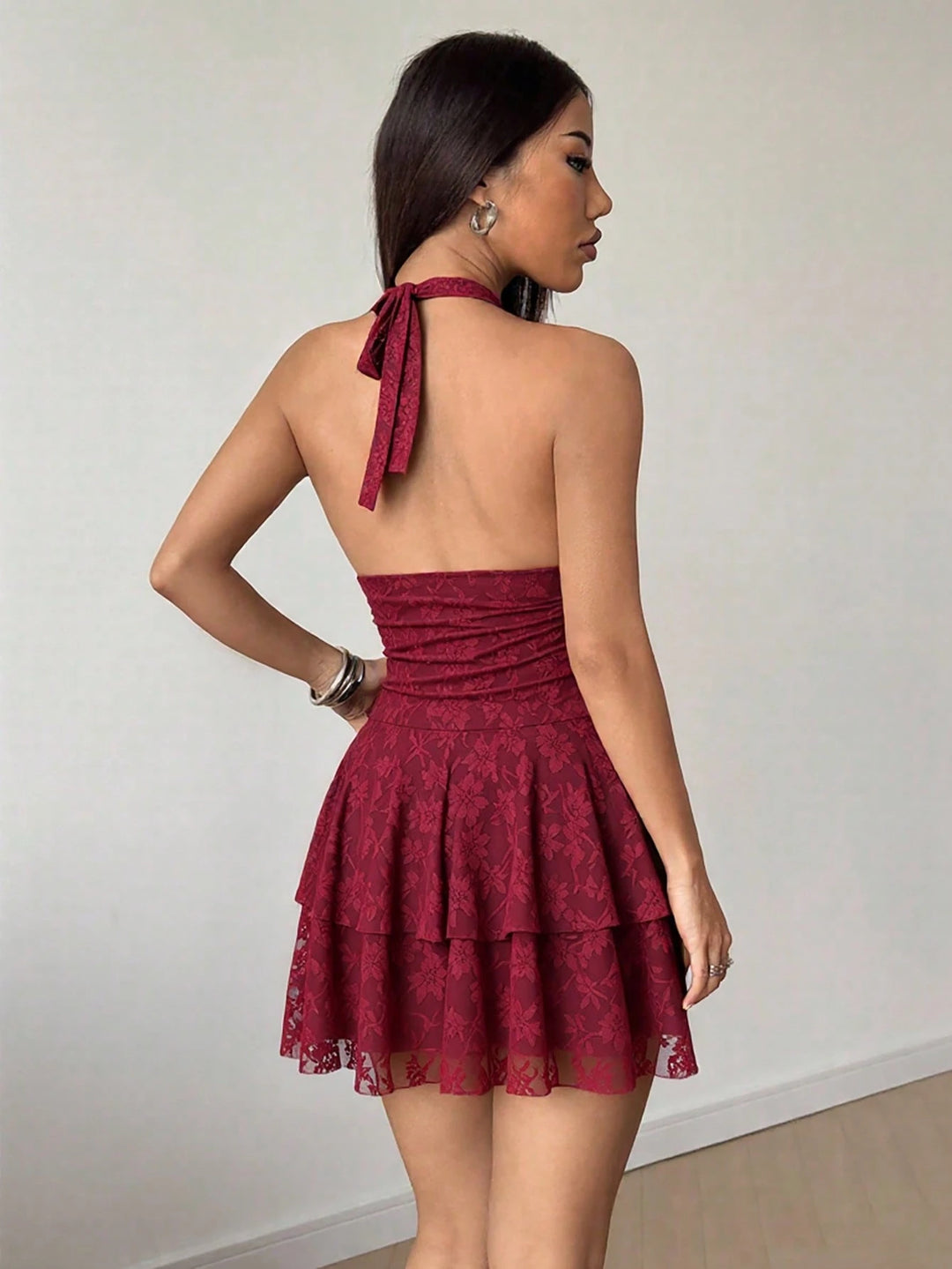 Rochie mini SHEIN, vișiniu