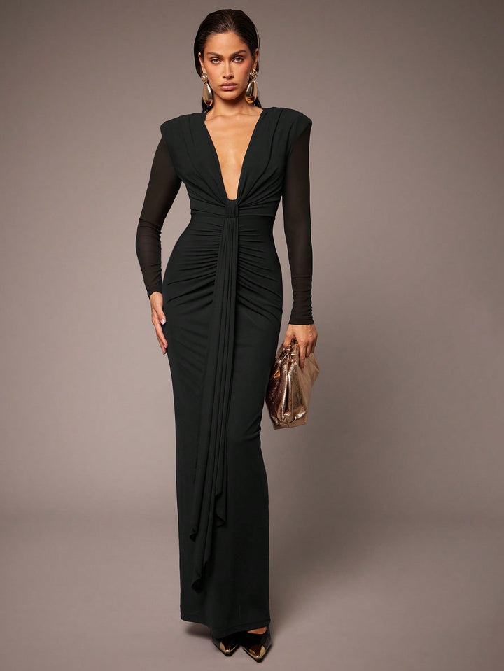 Rochie maxi SHEIN, negru