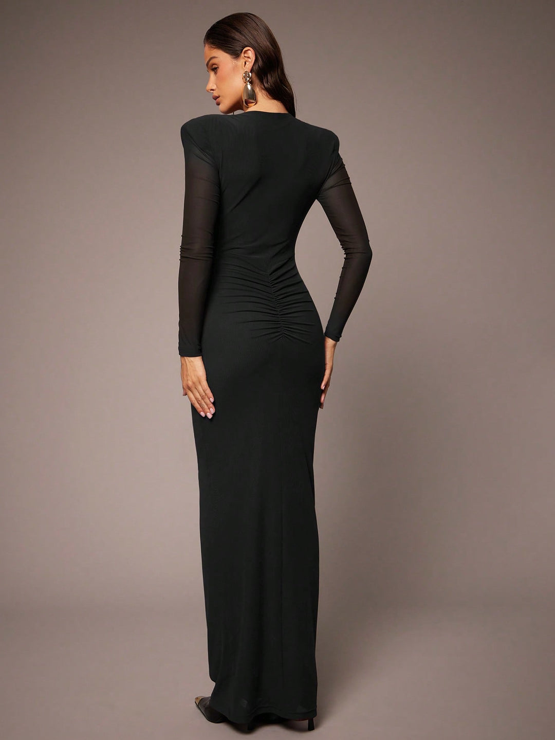Rochie maxi SHEIN, negru