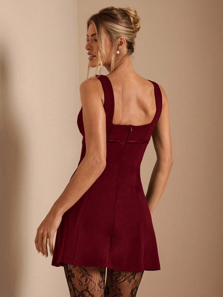Rochie mini SHEIN, vișiniu