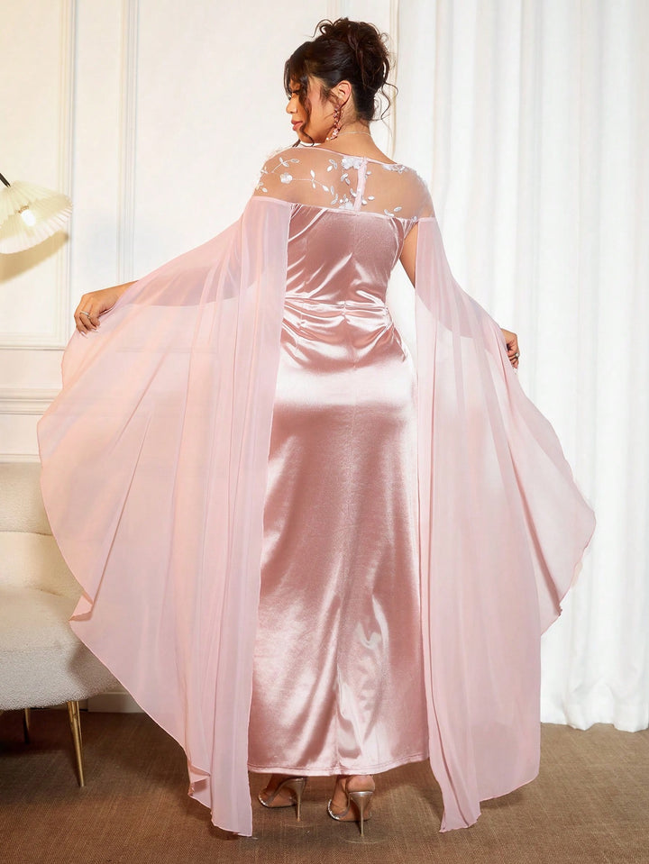 Rochie de ocazie SHEIN, roz