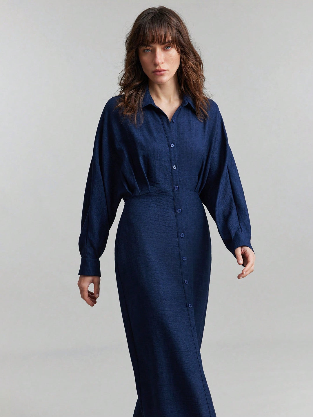 Rochie maxi SHEIN, albastru