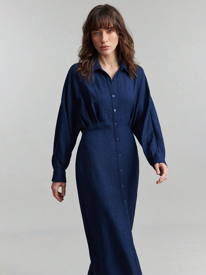Rochie maxi SHEIN, albastru