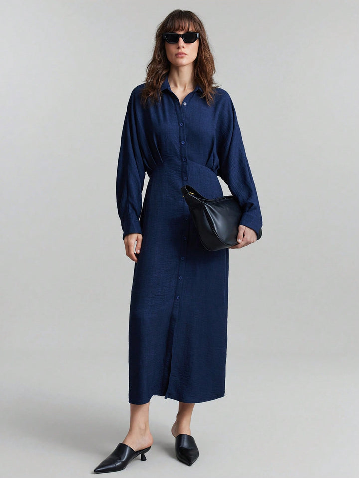 Rochie maxi SHEIN, albastru