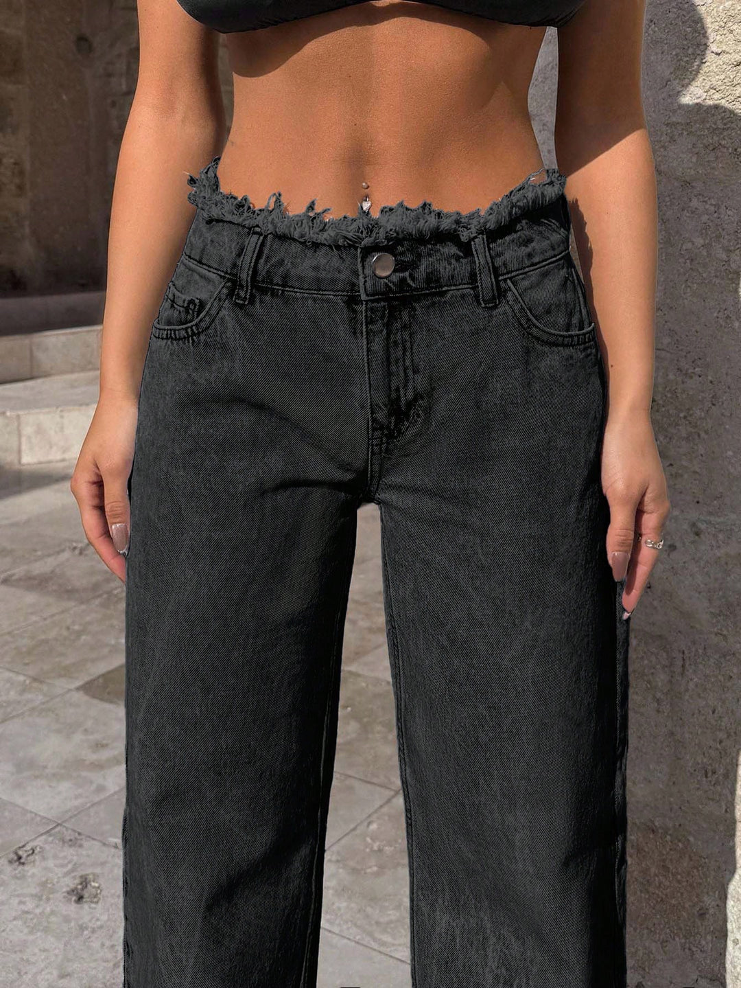 Jeans SHEIN, gri