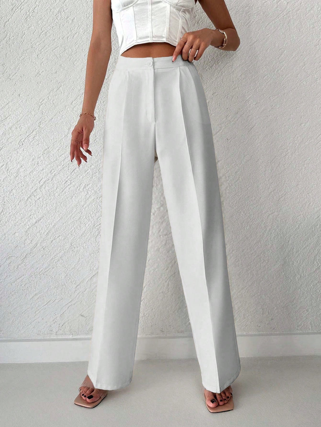 Pantaloni SHEIN, bej
