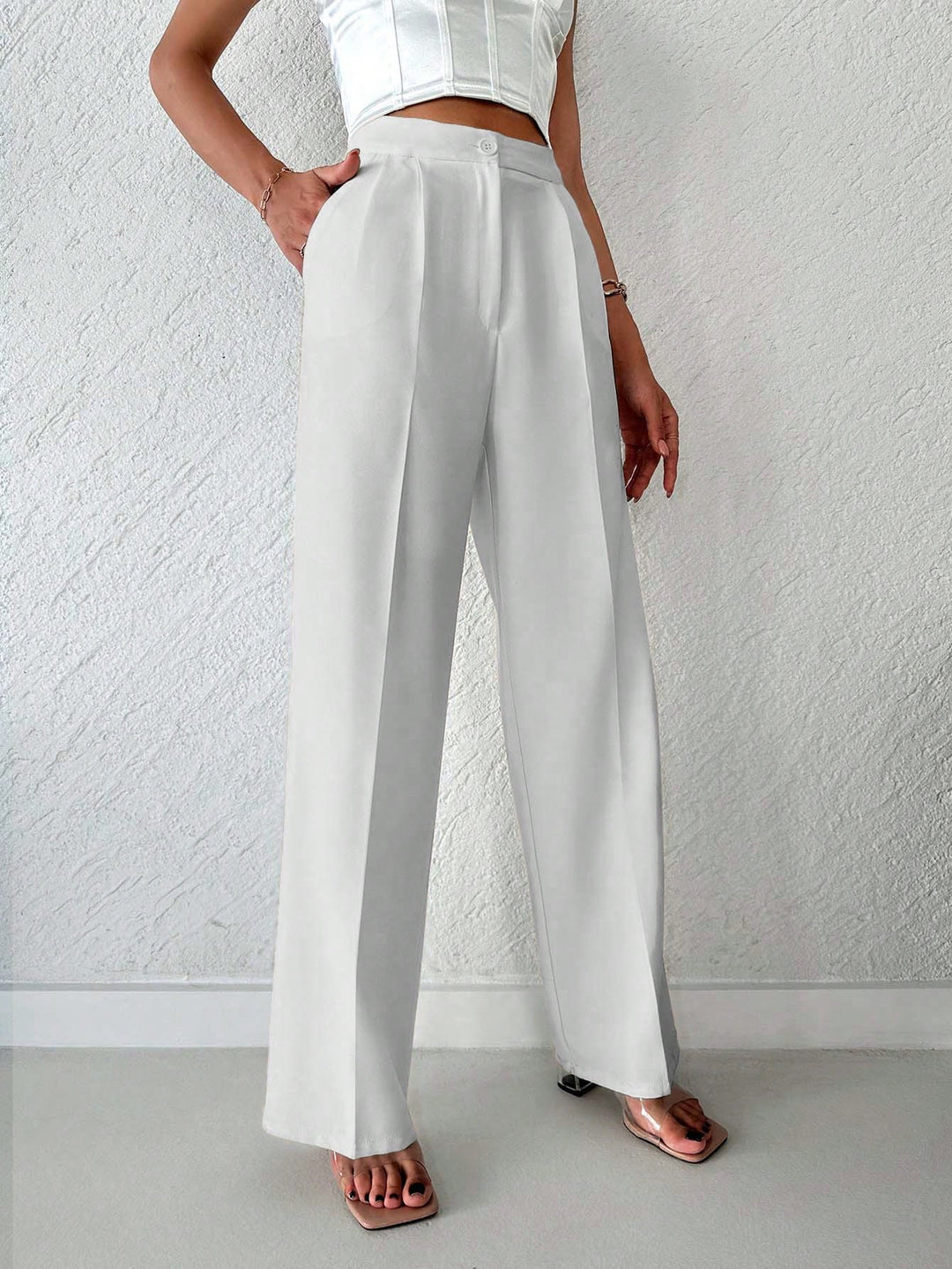 Pantaloni SHEIN, bej