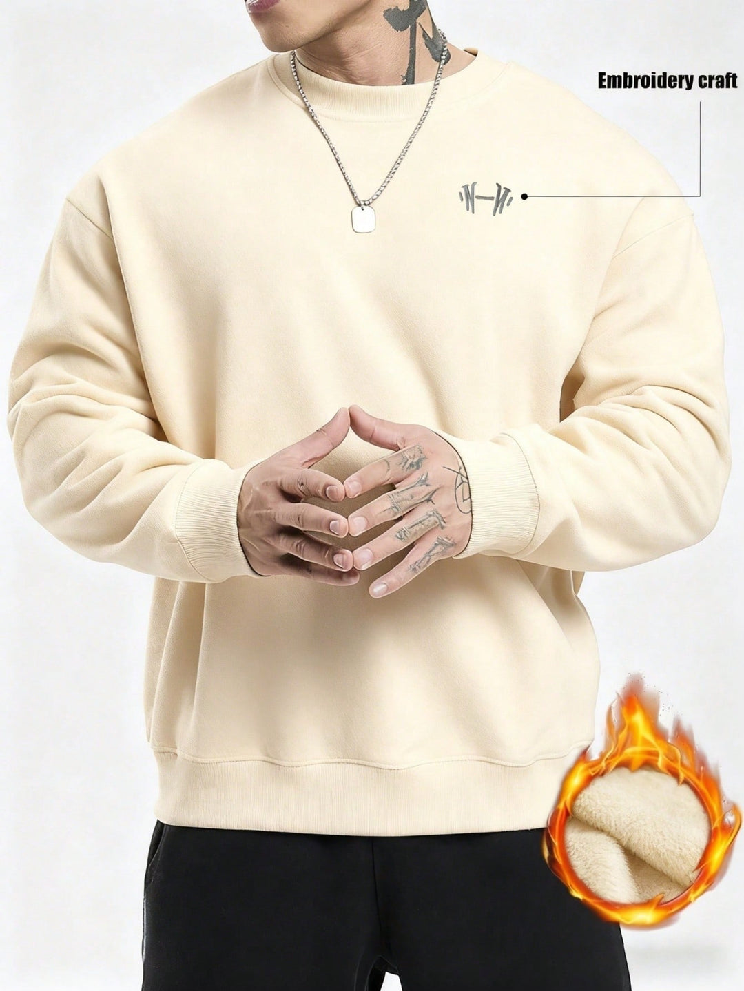 SHEIN blúz, bézs