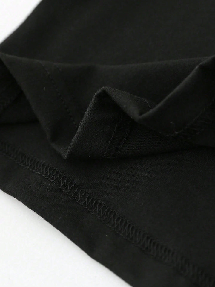 SHEIN póló, fekete