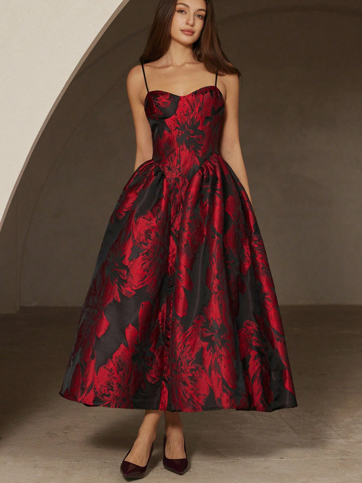 Rochie midi SHEIN, mix culori