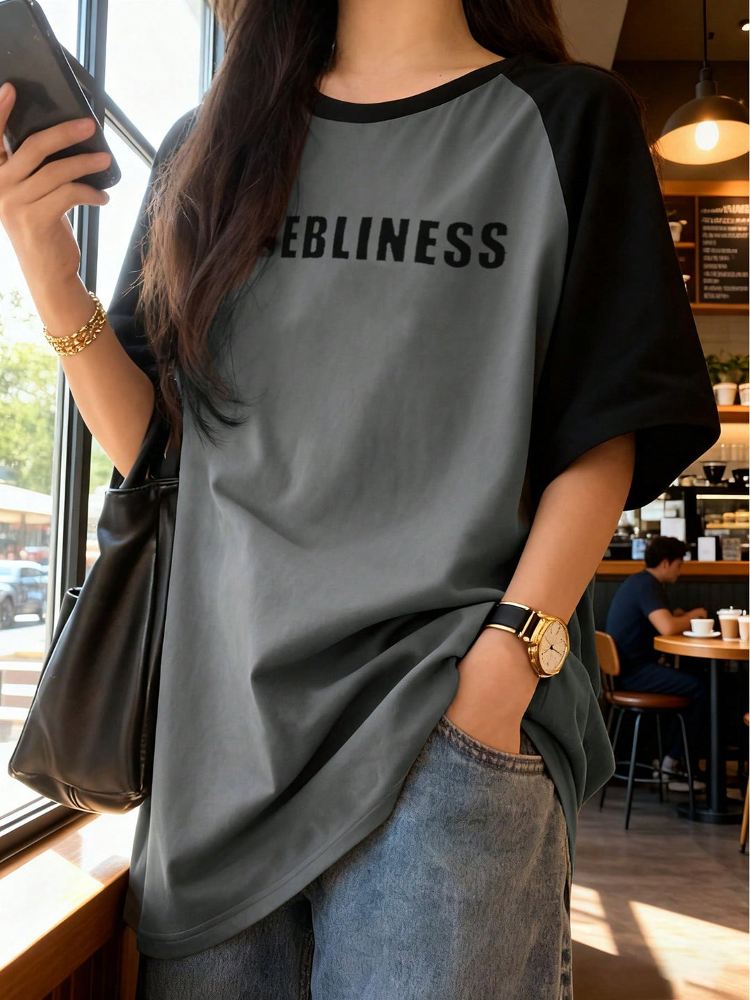 Tricou SHEIN, gri