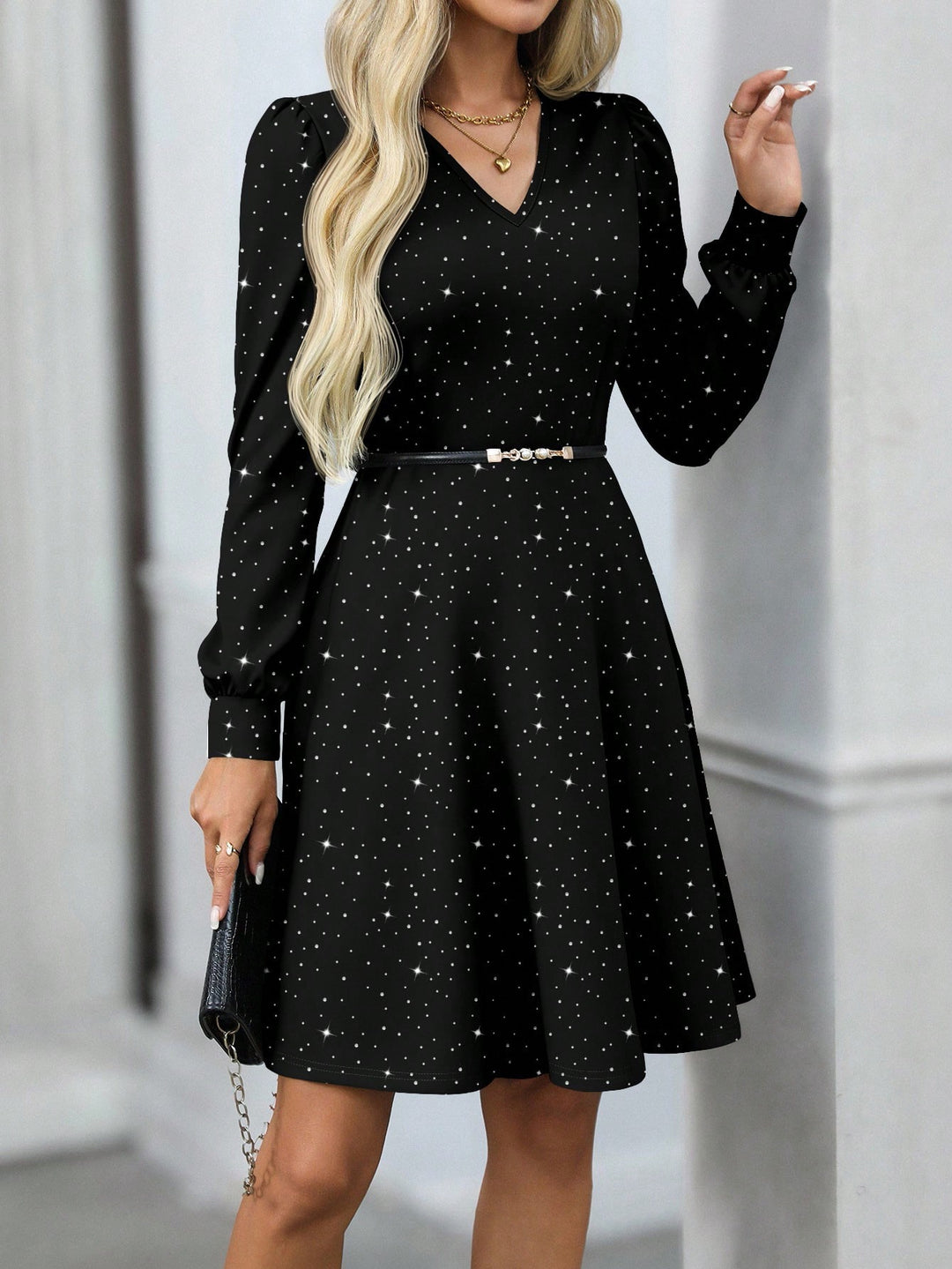 Rochie scurtă SHEIN, alb