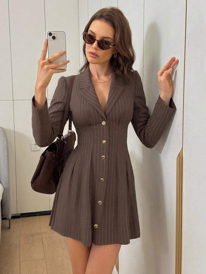 Rochie mini SHEIN, maro