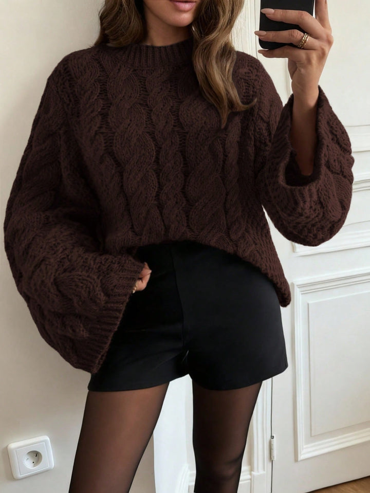 Pulover SHEIN, maro