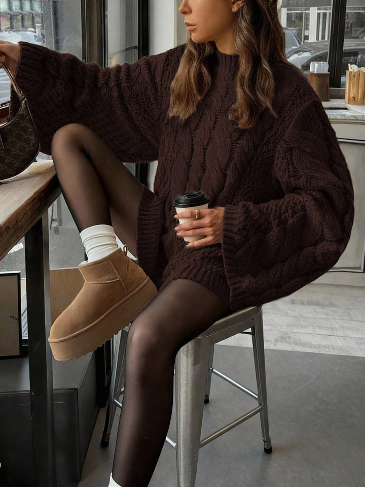 Pulover SHEIN, maro