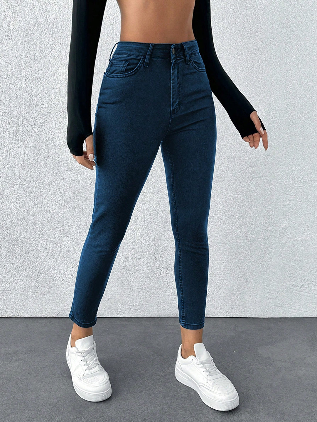 Jeans SHEIN, albastru