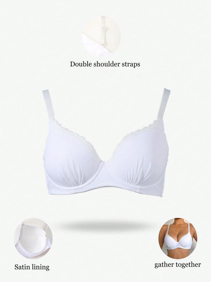 SHEIN melltartó, fehér