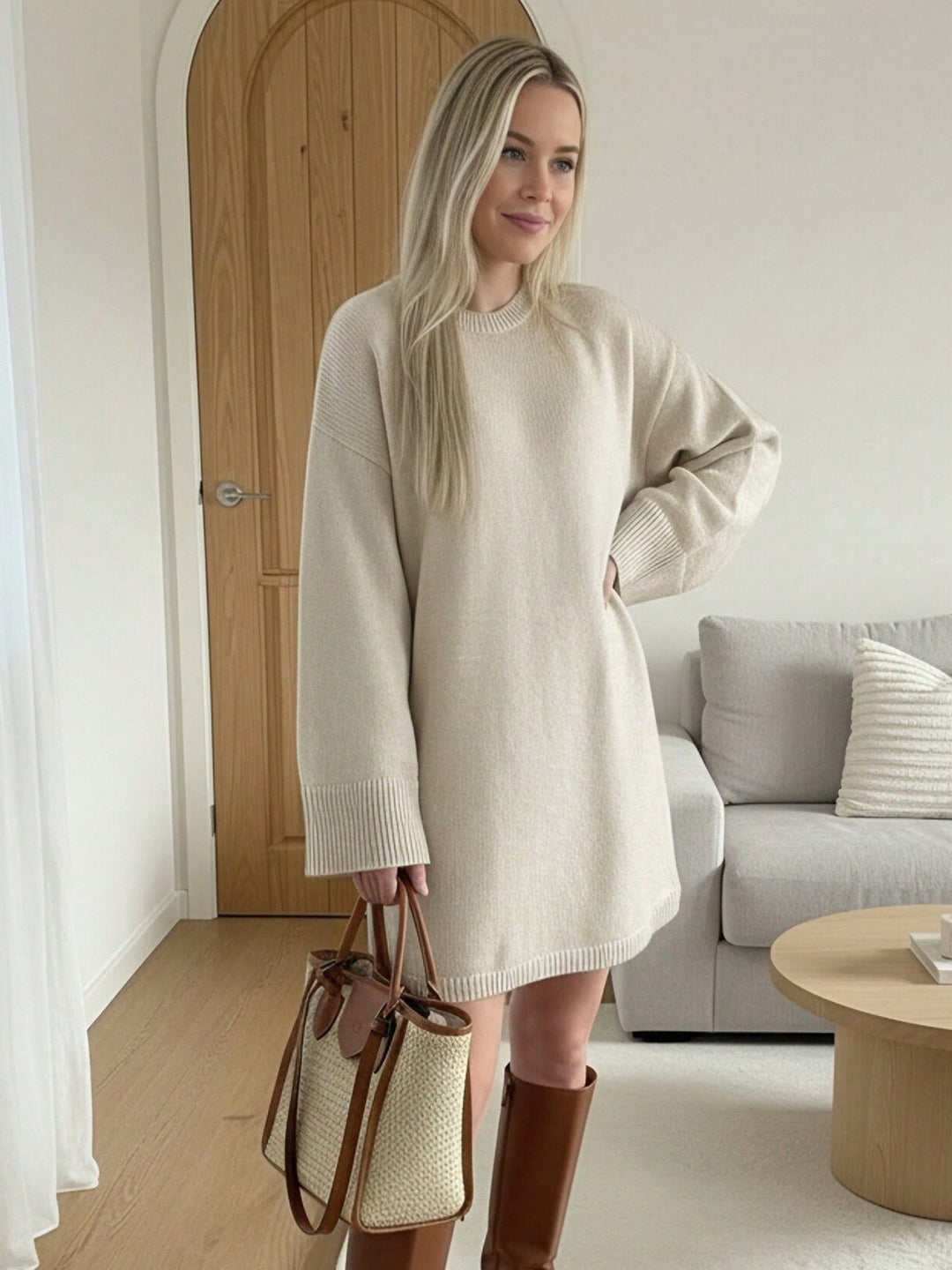 Rochie SHEIN, kaki