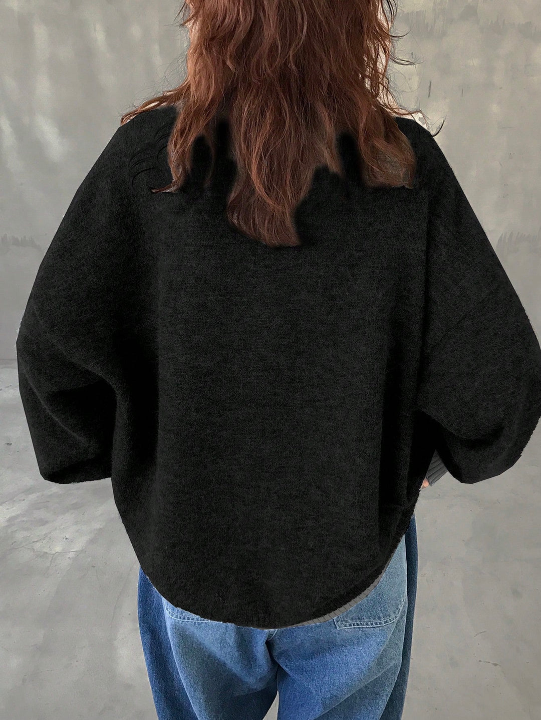 Pulover SHEIN, negru