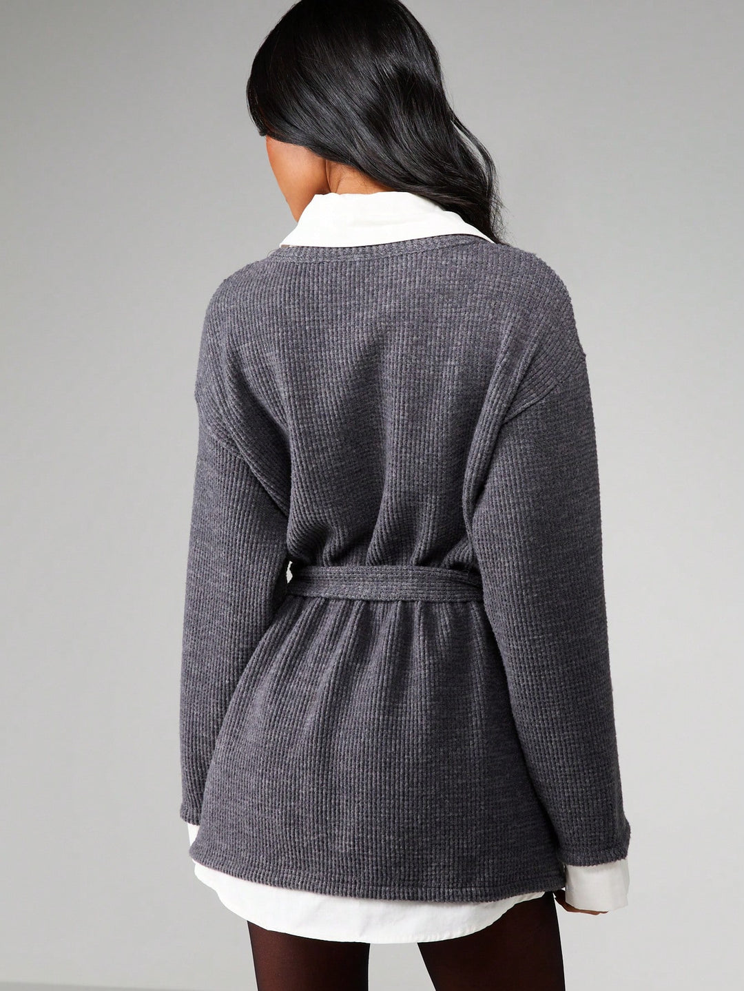 SHEIN szürke mini ruha