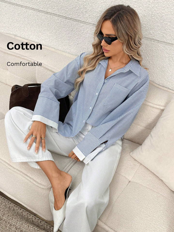 Bluza SHEIN, albastru