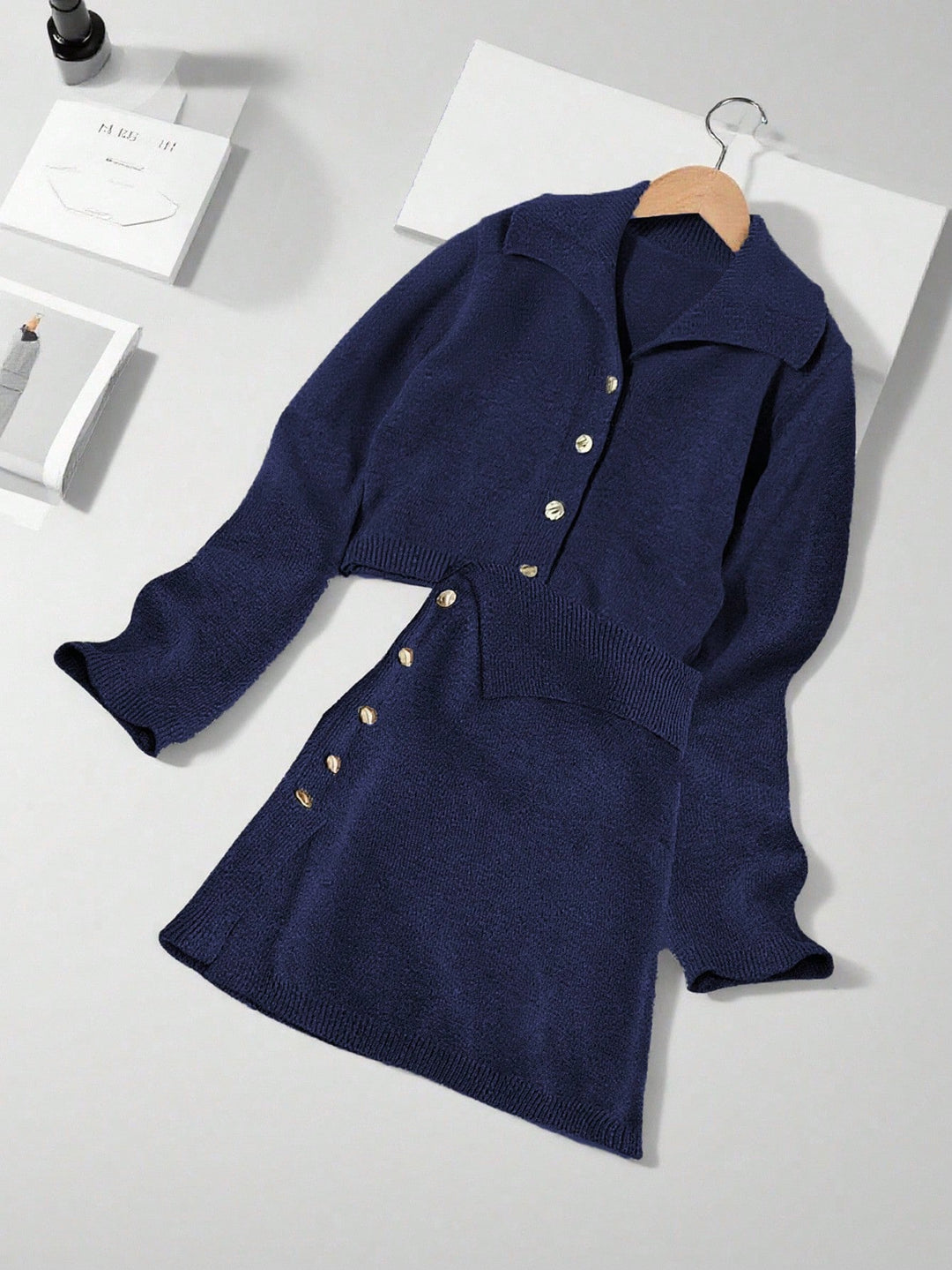 Compleu SHEIN, bleumarin