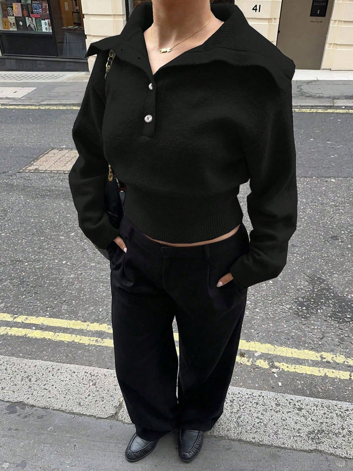 Pulover SHEIN, negru