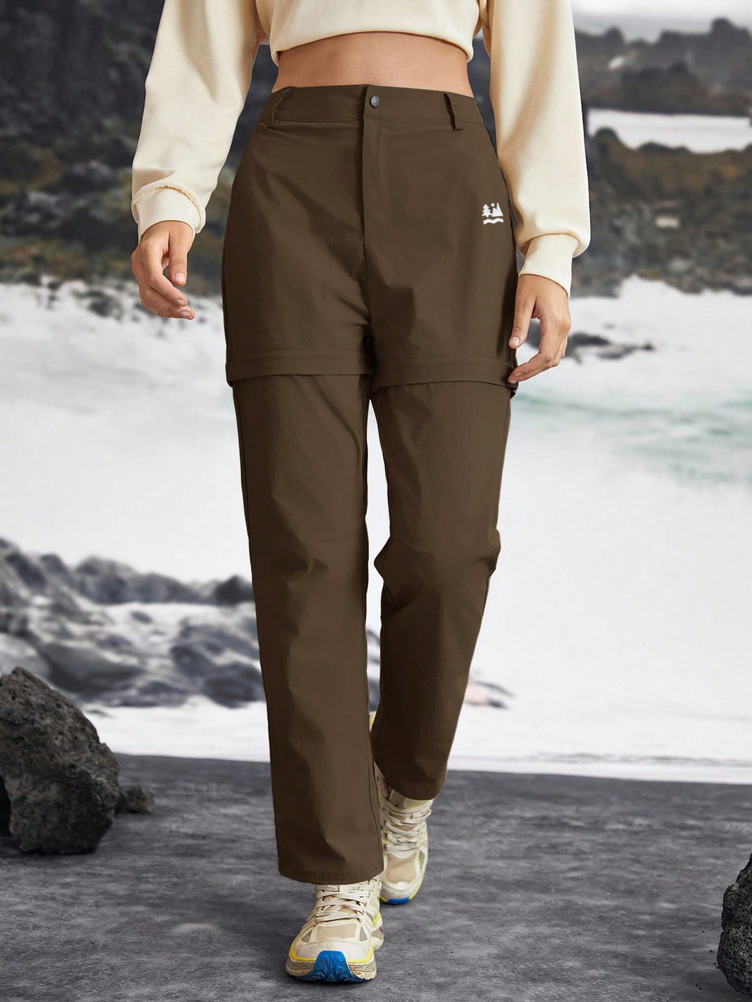 Pantaloni SHEIN, kaki