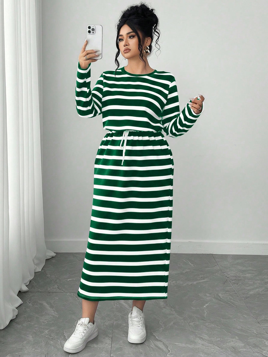 Rochie SHEIN, verde