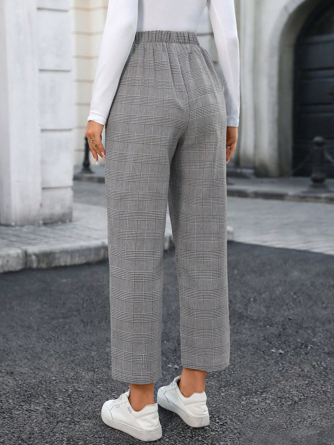 Pantaloni SHEIN, gri