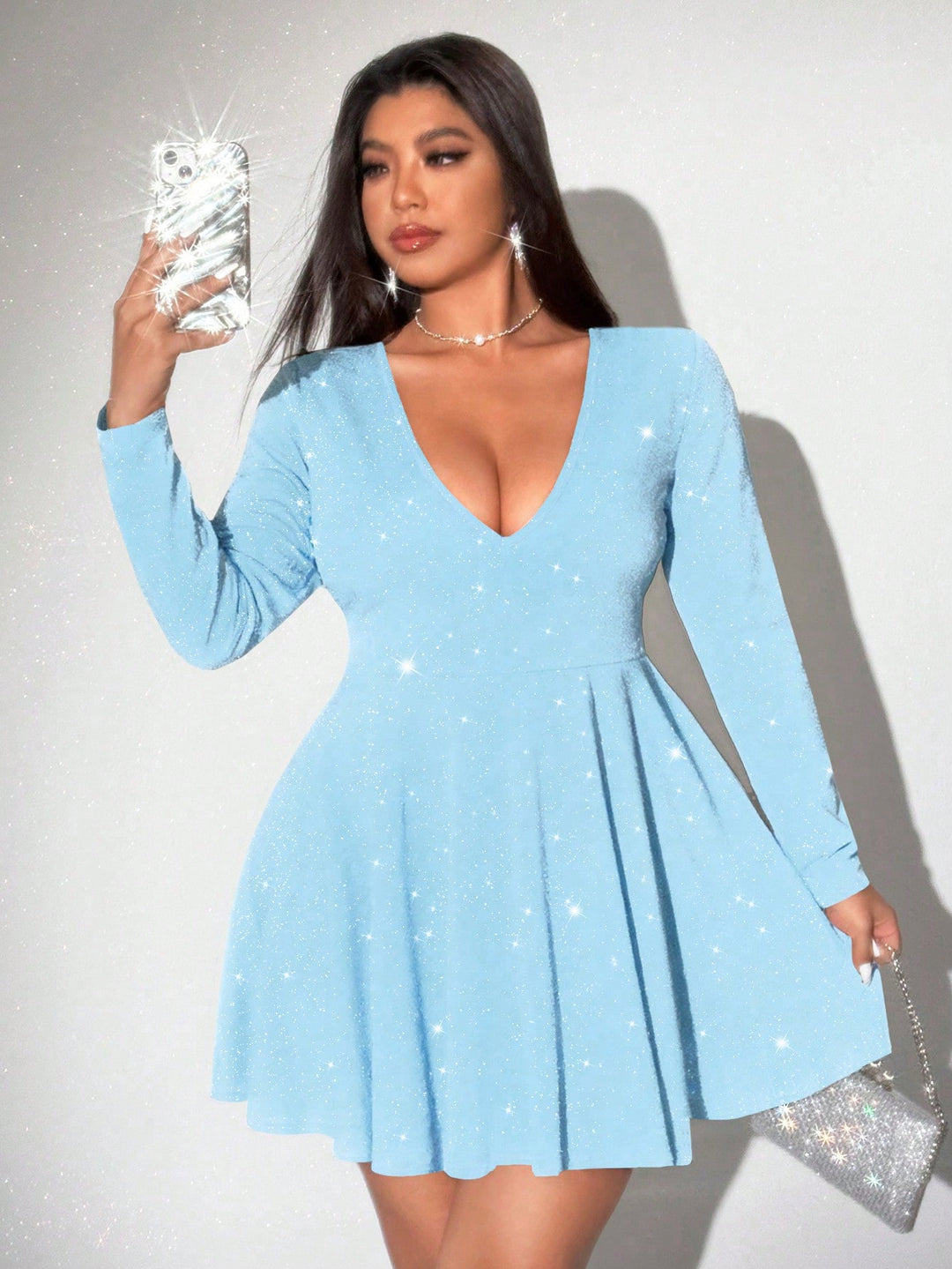 Rochie SHEIN, albastru