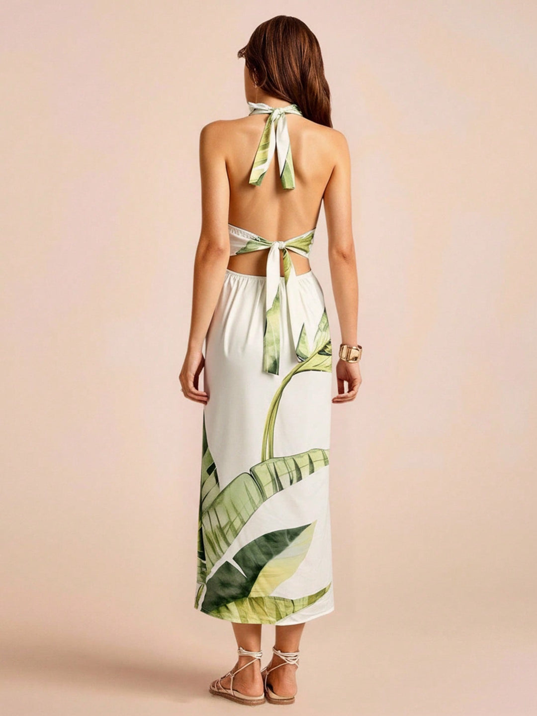 Rochie maxi SHEIN, portocaliu