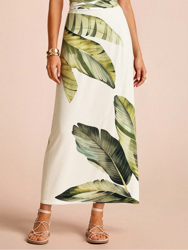 Rochie maxi SHEIN, portocaliu