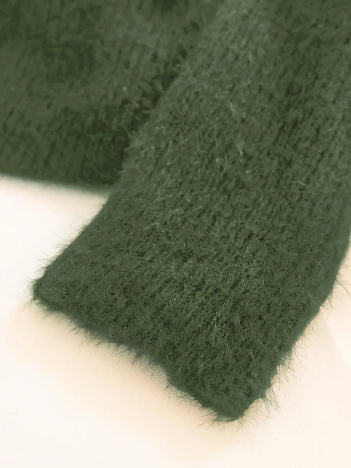 Pulóver SHEIN, khaki