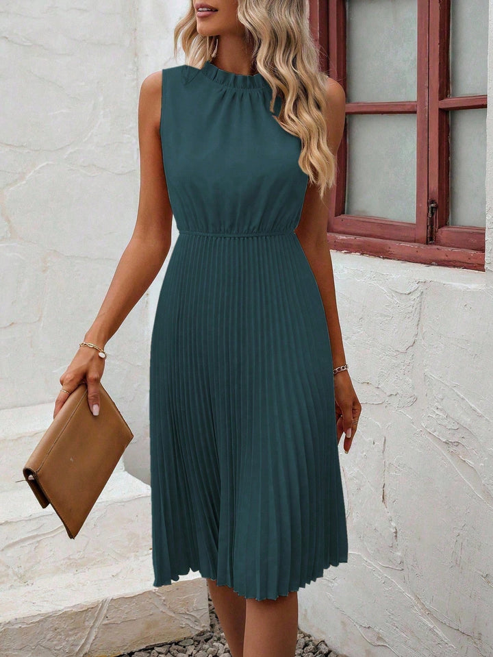 Rochie midi SHEIN, verde