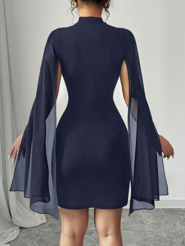 SHEIN mini ruha, tengerészkék