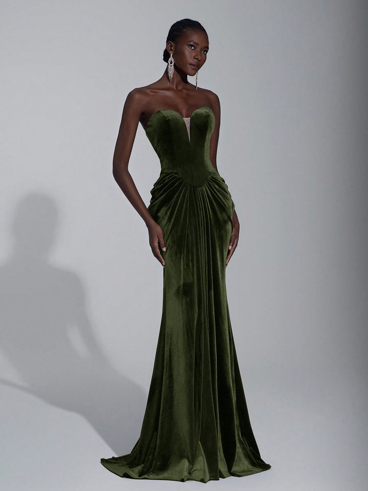 Rochie SHEIN, kaki