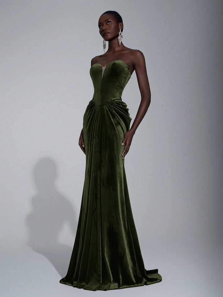 Rochie SHEIN, kaki