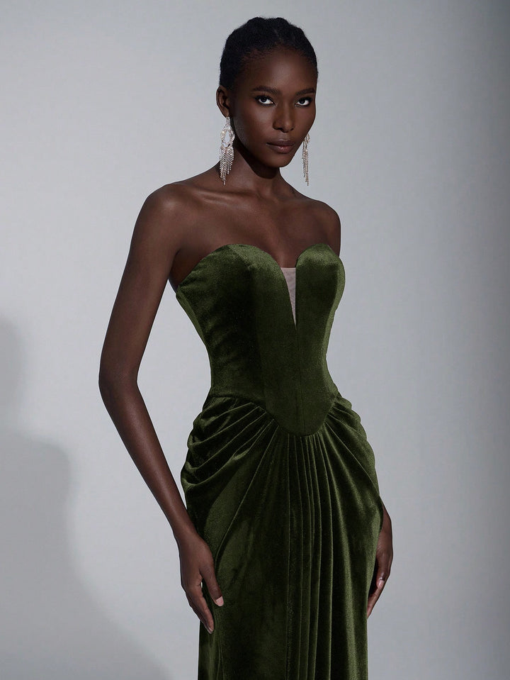 Rochie SHEIN, kaki