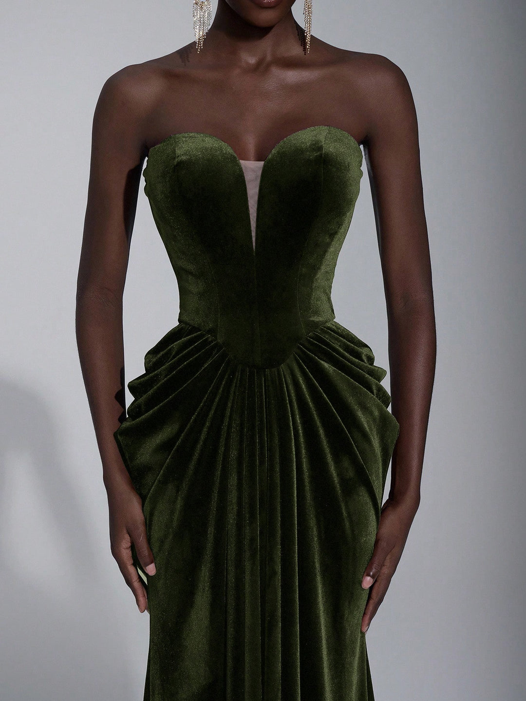 Rochie SHEIN, kaki